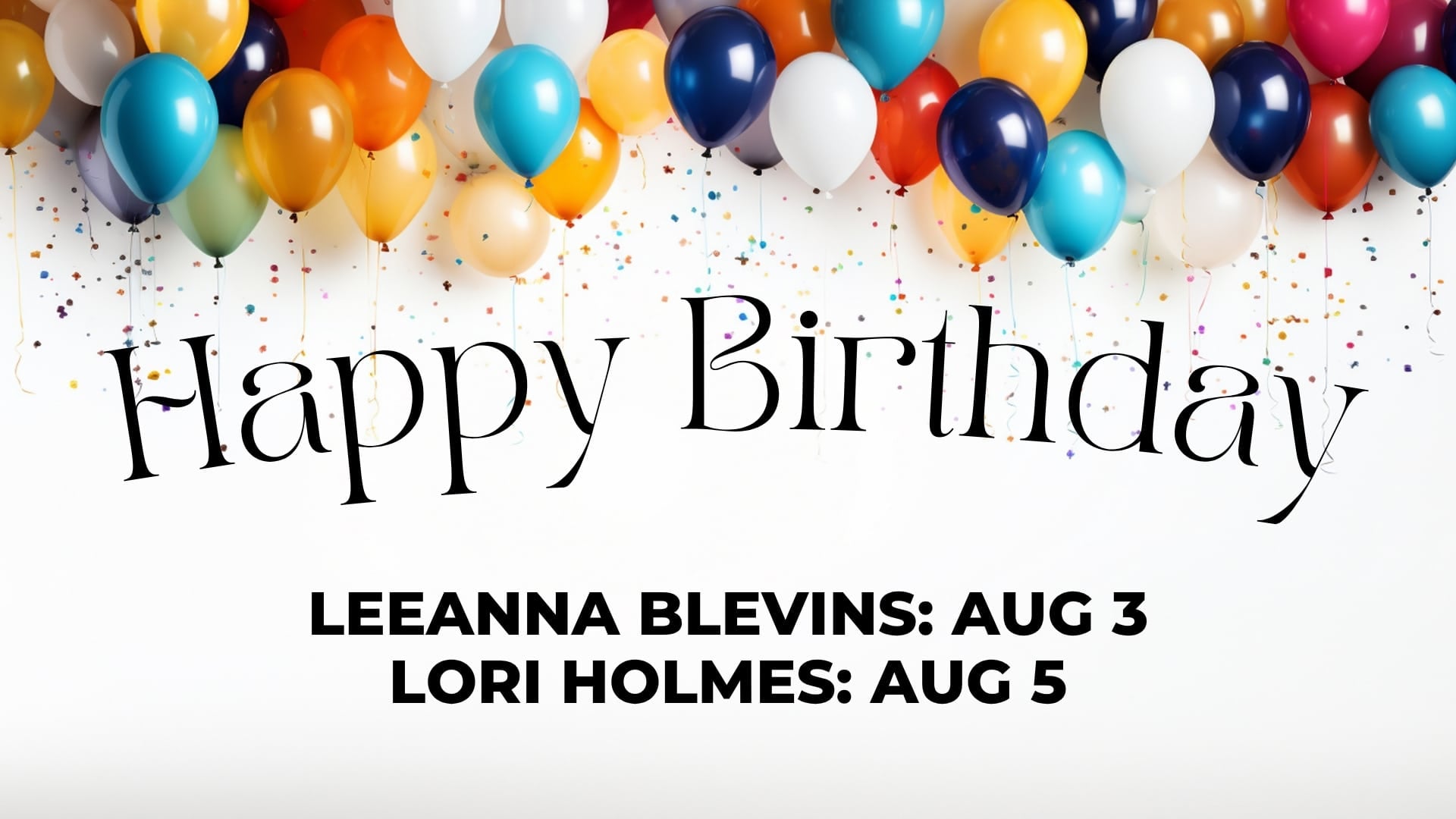 8.2 bdays