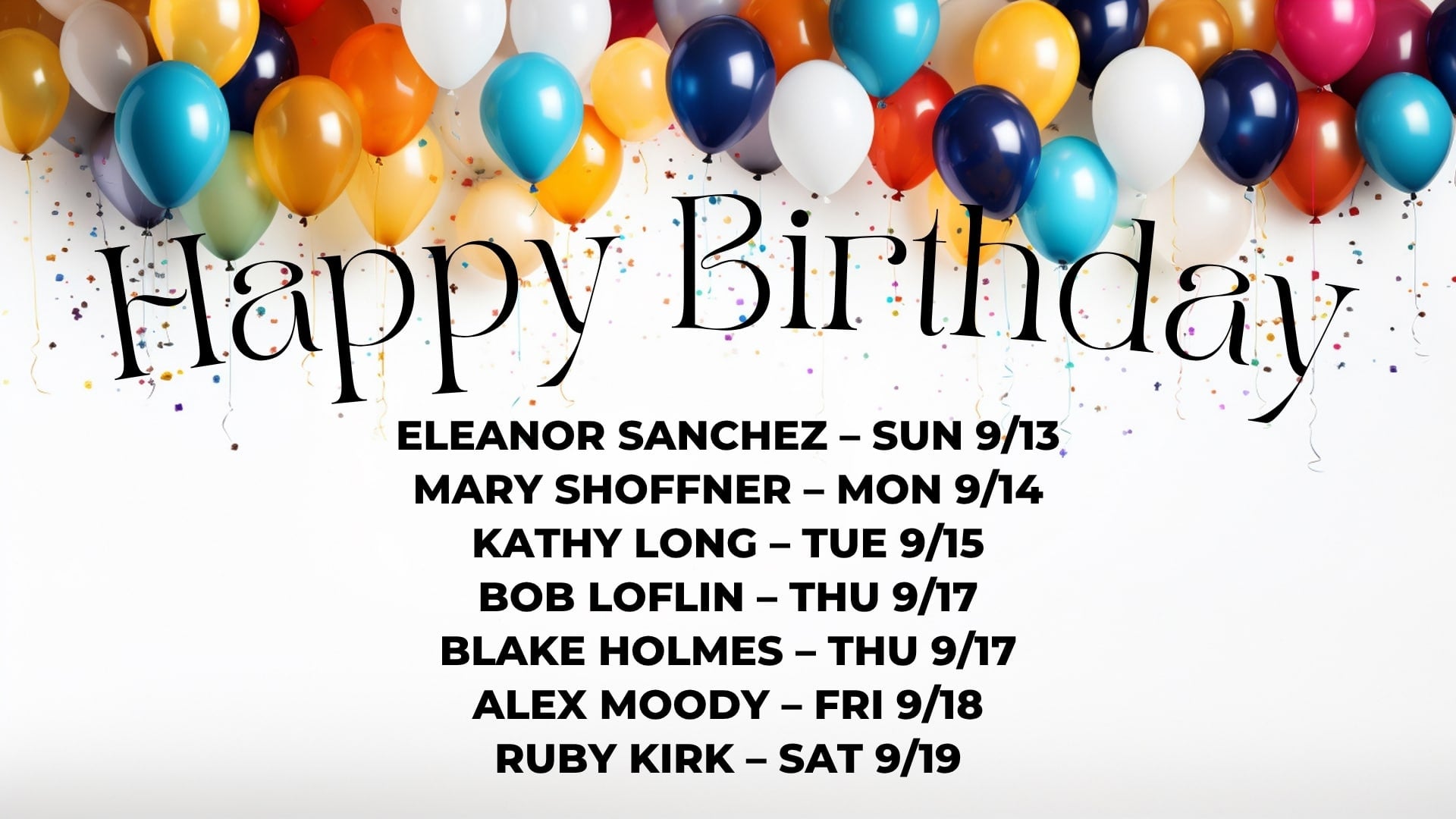 9.13 bday
